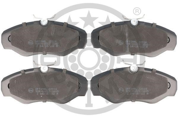Optimal BP-12014 Front disc brake pads, set BP12014