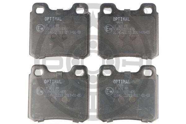 Optimal BP-09589 Rear disc brake pads, set BP09589