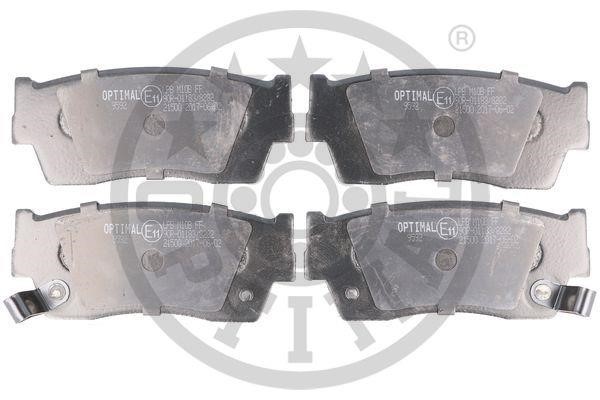 Optimal BP-09592 Front disc brake pads, set BP09592