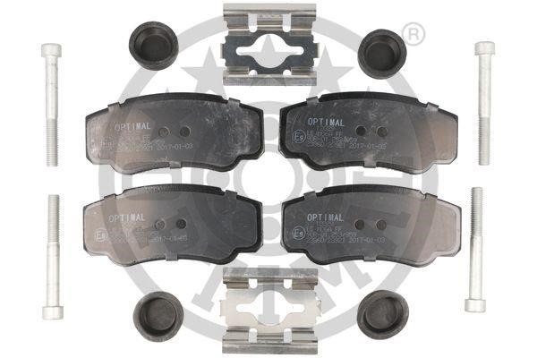 Optimal BP-12029 Rear disc brake pads, set BP12029
