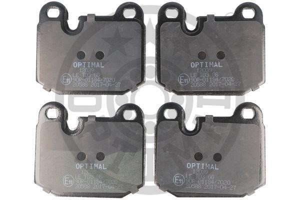 Optimal BP-12039 Brake Pad Set, disc brake BP12039