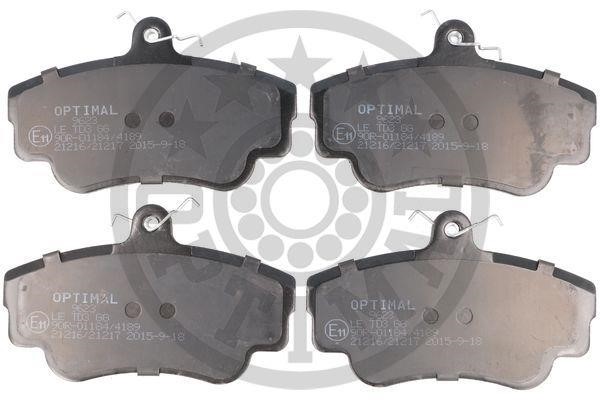 Optimal BP-09623 Brake Pad Set, disc brake BP09623