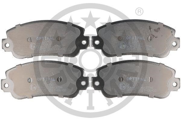 Optimal BP-12043 Front disc brake pads, set BP12043