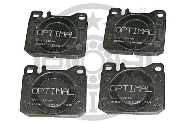 Optimal BP-12046 Front disc brake pads, set BP12046