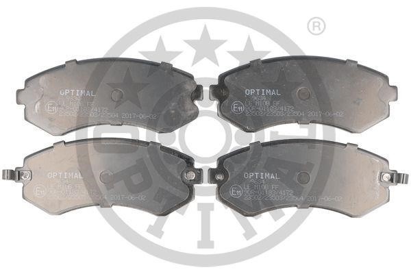 Optimal BP-09634 Brake Pad Set, disc brake BP09634
