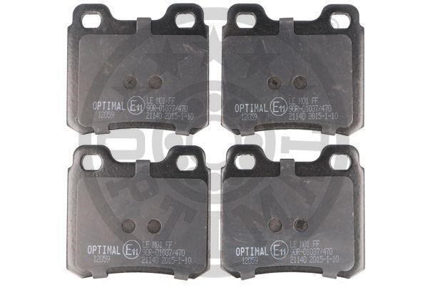 Optimal BP-12059 Rear disc brake pads, set BP12059