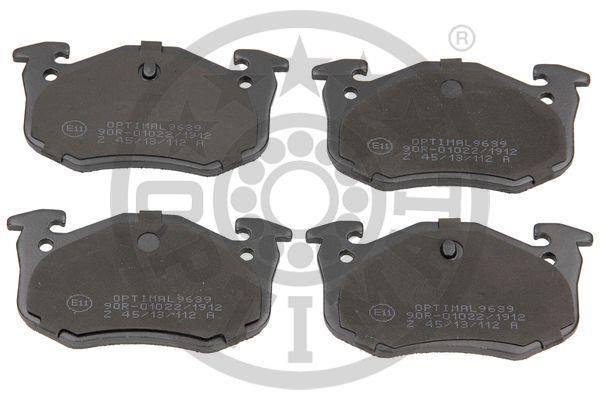 Optimal BP-09639 Rear disc brake pads, set BP09639