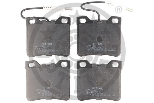 Optimal BP-09649 Front disc brake pads, set BP09649