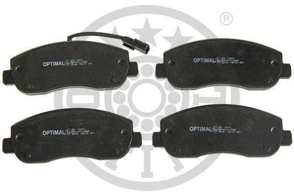 Optimal BP-12419 Brake Pad Set, disc brake BP12419