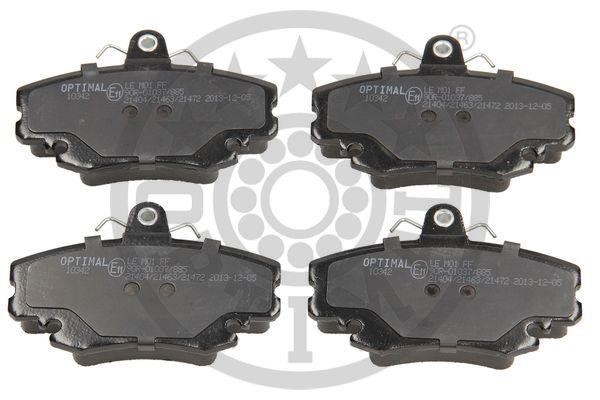 Optimal BP-10342 Front disc brake pads, set BP10342