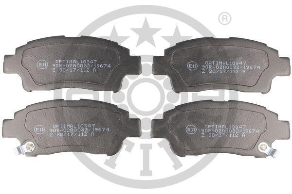 Optimal BP-10347 Brake Pad Set, disc brake BP10347