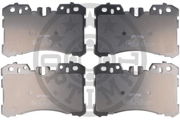 Optimal BP-12423 Brake Pad Set, disc brake BP12423
