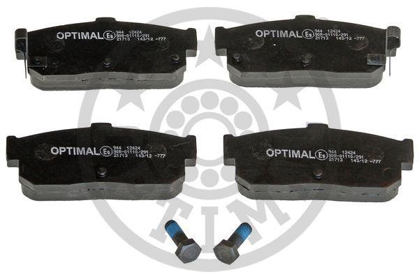 Optimal BP-12424 Rear disc brake pads, set BP12424