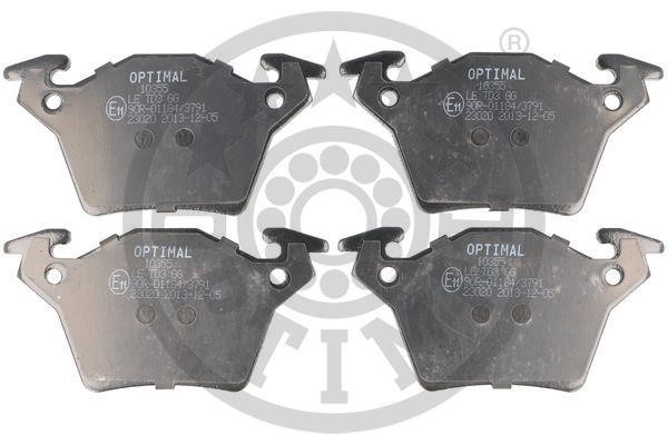 Optimal BP-10355 Rear disc brake pads, set BP10355