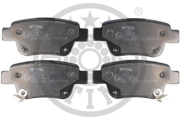 Optimal BP-12429 Front disc brake pads, set BP12429