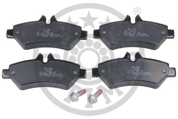 Optimal BP-12430 Rear disc brake pads, set BP12430