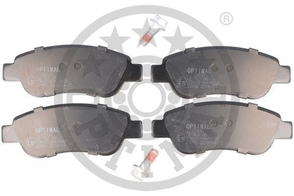 Optimal BP-12438 Front disc brake pads, set BP12438