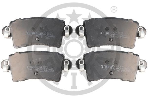 Optimal BP-83300 Rear disc brake pads, set BP83300