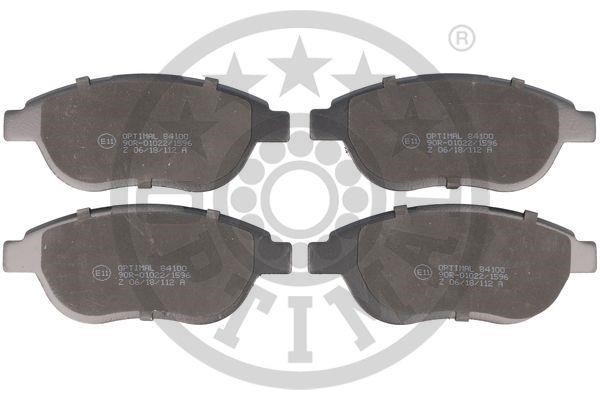 Optimal BP-84100 Brake Pad Set, disc brake BP84100