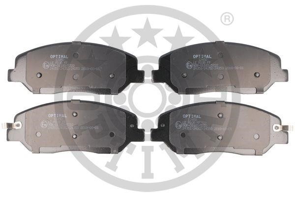 Optimal BP-12450 Front disc brake pads, set BP12450
