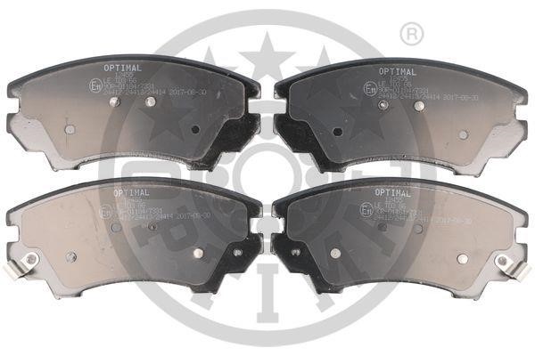 Optimal BP-12455 Brake Pad Set, disc brake BP12455