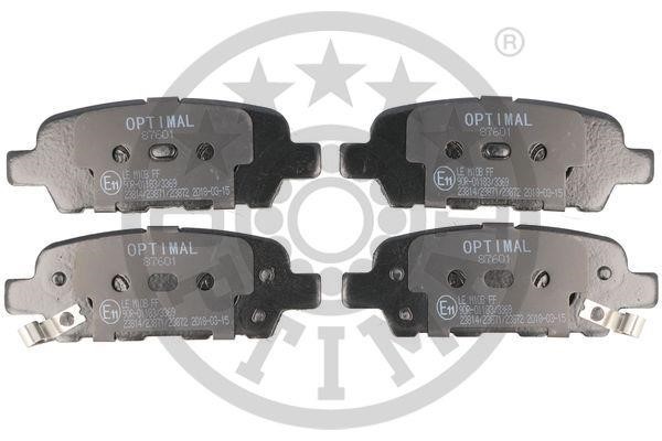 Optimal BP-87601 Rear disc brake pads, set BP87601