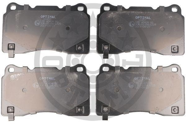 Optimal BP-12457 Brake Pad Set, disc brake BP12457