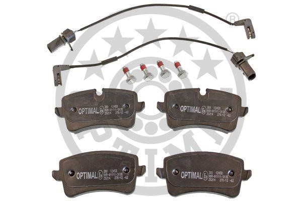 Optimal BP-12458 Rear disc brake pads, set BP12458