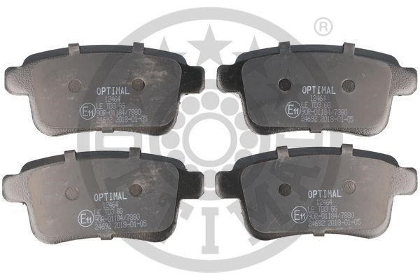 Optimal BP-12464 Front disc brake pads, set BP12464