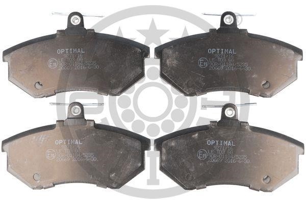 Optimal BP-92711 Brake Pad Set, disc brake BP92711