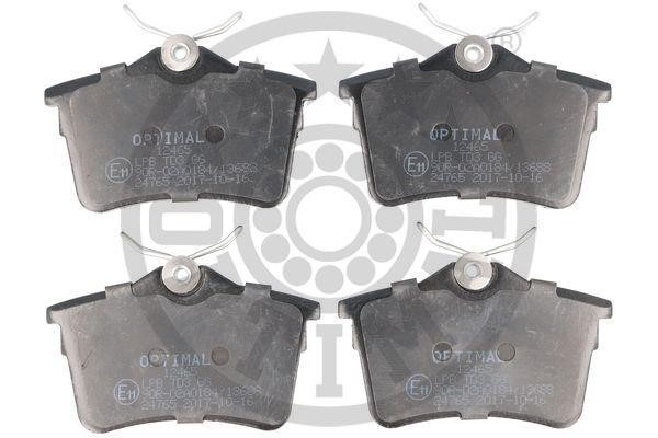 Optimal BP-12465 Front disc brake pads, set BP12465