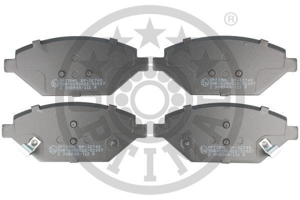 Optimal BP-12478 Front disc brake pads, set BP12478