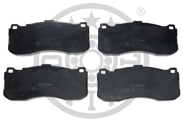 Optimal BP-12480 Brake Pad Set, disc brake BP12480