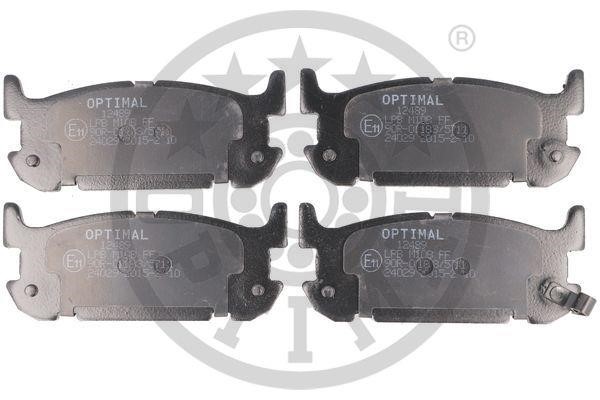 Optimal BP-12489 Rear disc brake pads, set BP12489
