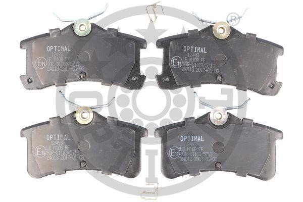 Optimal BP-12493 Rear disc brake pads, set BP12493