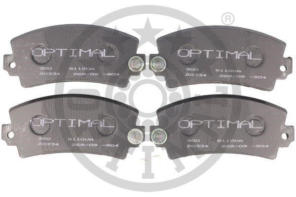 Optimal BP-81101 Brake Pad Set, disc brake BP81101