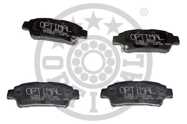 Optimal BP-82002 Rear disc brake pads, set BP82002