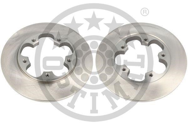 Optimal BS-9278 Rear brake disc, non-ventilated BS9278