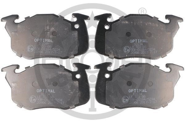 Optimal BP-10134 Brake Pad Set, disc brake BP10134