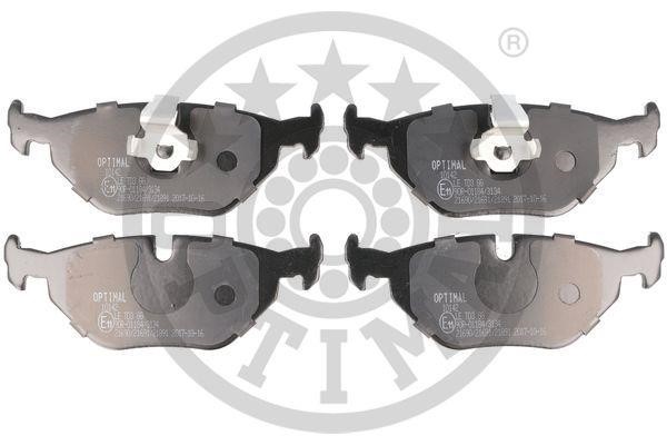 Optimal BP-10142 Rear disc brake pads, set BP10142