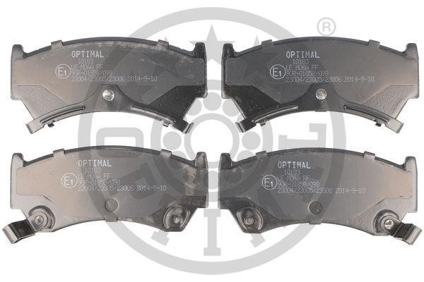 Optimal BP-10183 Front disc brake pads, set BP10183