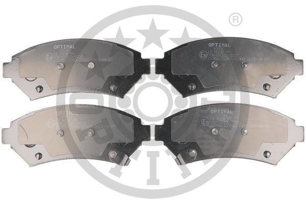 Optimal BP-10190 Brake Pad Set, disc brake BP10190