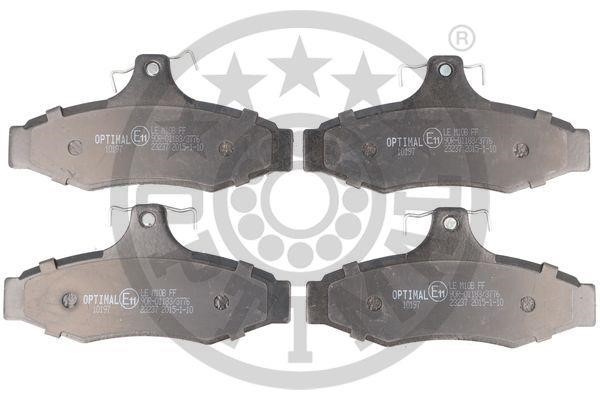 Optimal BP-10197 Front disc brake pads, set BP10197