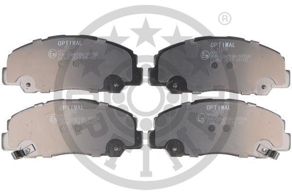Optimal BP-10201 Front disc brake pads, set BP10201