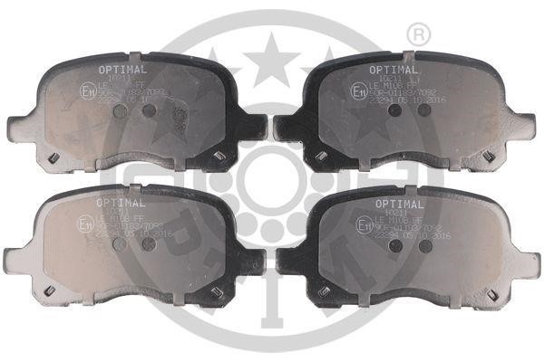 Optimal BP-10211 Brake Pad Set, disc brake BP10211