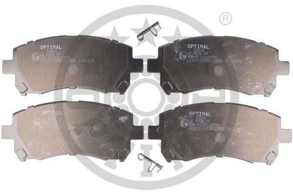 Optimal BP-10214 Front disc brake pads, set BP10214