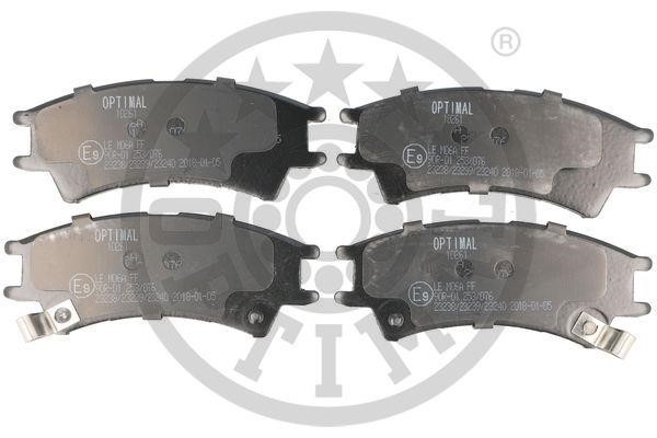 Optimal BP-10261 Front disc brake pads, set BP10261