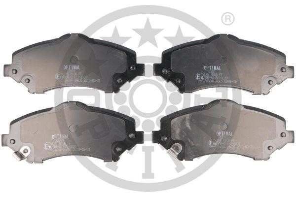 Optimal BP-12381 Front disc brake pads, set BP12381