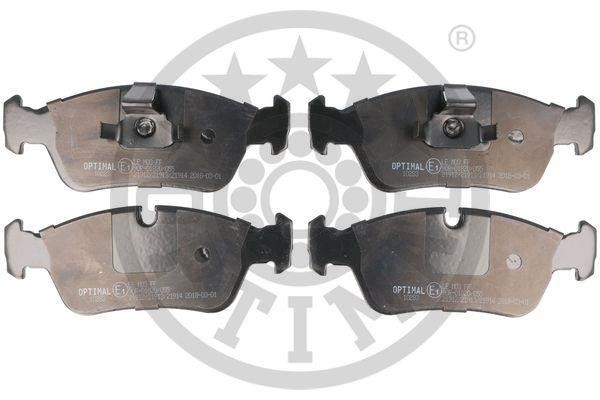 Optimal BP-10283 Front disc brake pads, set BP10283