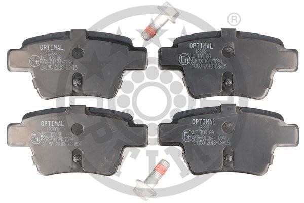 Optimal BP-12388 Rear disc brake pads, set BP12388